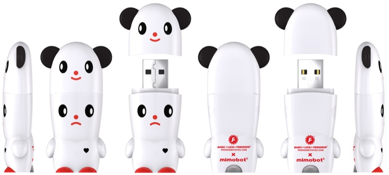 Illustration for article titled FriendsWithYou Mimobots Add Diabetes-Inducing Cuteness to Data
